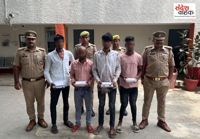 PGI पुलिस ने दबोचा शातिर चोरों का गैंग