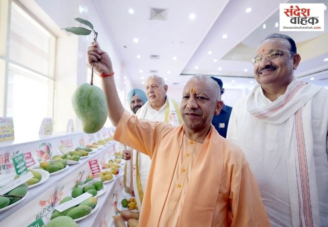 आम की राजधानी बना उत्तर प्रदेश, देश के कुल उत्पादन में 26 प्रतिशत योगदान पर बोले सीएम योगी