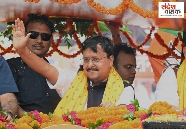 घड़ियासी आंसू न बहाएं, राम मंदिर चढ़ावा विवाद पर नितिन नवीन का अखिलेश पर वार