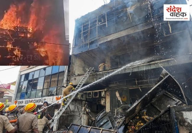 लखनऊ अग्निकांड वाली इमारत पर LDA का बड़ा एक्शन, 15 मौतों वाली बिल्डिंग होगी ध्वस्त