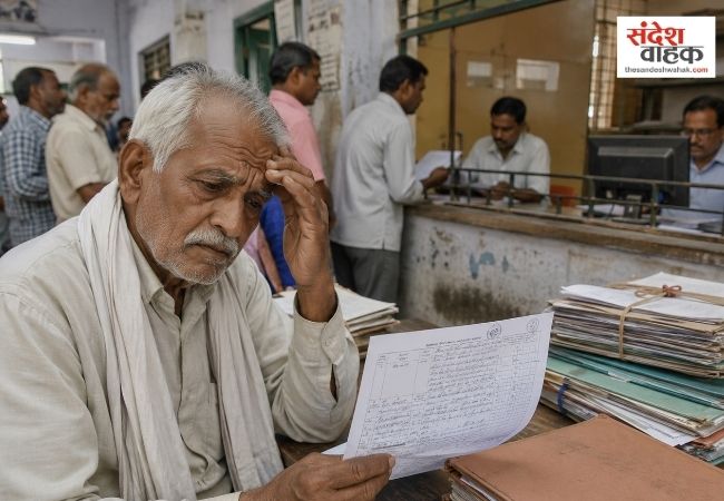 कागजों में बदला नाम, 2 साल से सरकारी दफ्तरों के चक्कर काट रहे जंगीलाल