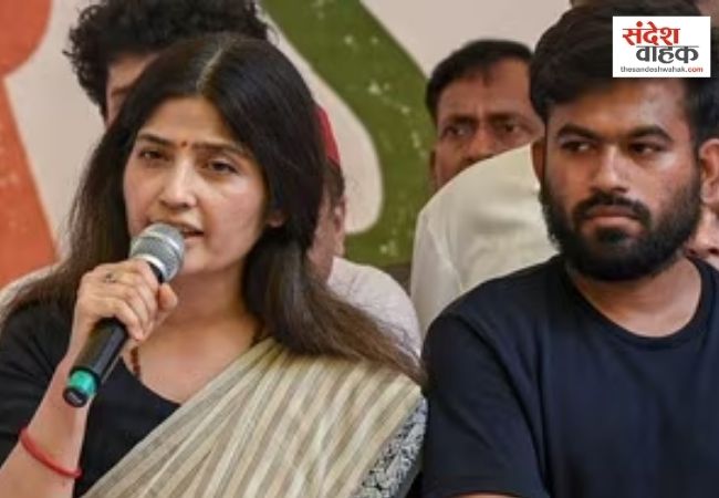सोनम वांगचुक के आंदोलन में पहुंचीं डिंपल यादव, मंच से गलत नाम पुकारने पर मच गया शोर