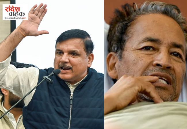 सोनम वांगचुक पर पुलिस कार्रवाई से भड़के संजय सिंह, बोले- लोकतंत्र दबा रही सरकार
