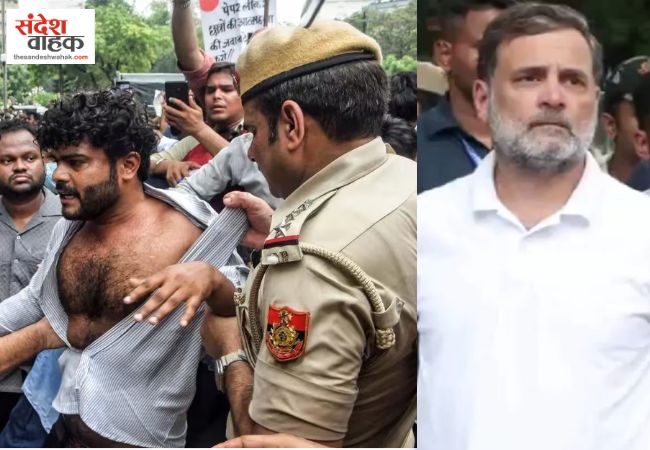 संसद मार्च के बाद कांग्रेस का बड़ा ऐलान, गिरफ्तार छात्रों को मिलेगी कानूनी मदद
