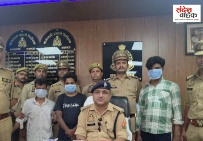 लखनऊ में सस्ते माल का झांसा देकर कारोबारी से ढाई लाख की लूट, 3 आरोपी गिरफ्तार