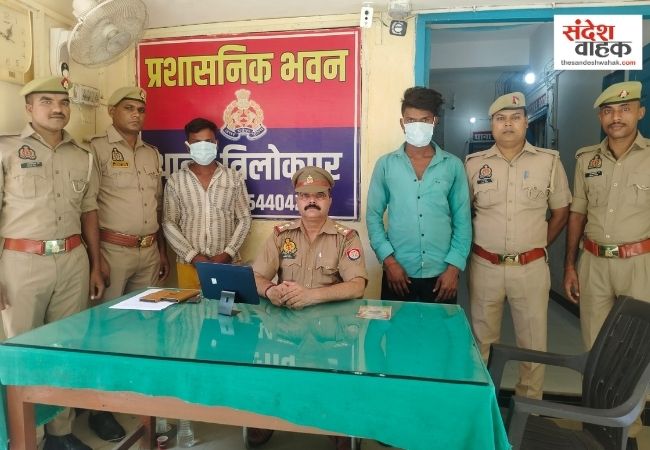 सिद्धार्थनगर पुलिस का बड़ा एक्शन, गैंगस्टर एक्ट के 2 वांछित बदमाश गिरफ्तार
