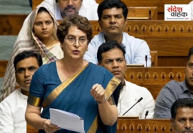 क्या देश के युवाओं से डरती है सरकार? प्रियंका गांधी ने पूछा- क्यों चलाई गई छात्रों पर पैलेट गन