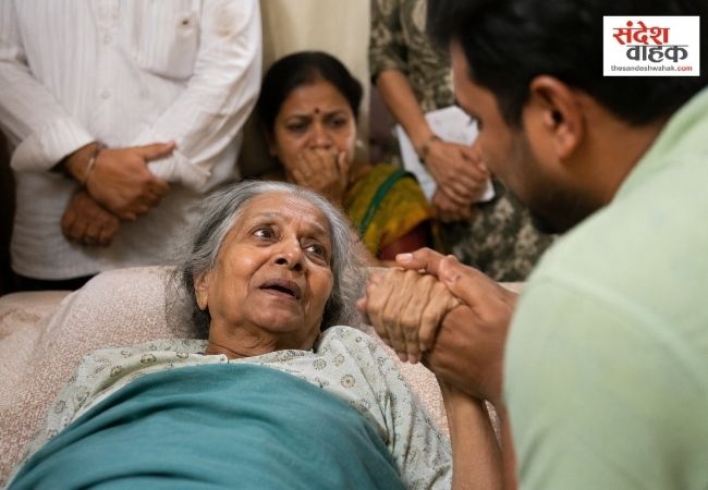 मौत के 17 घंटे बाद जीवित हुई 65 वर्षीय महिला, दामाद का हाथ पकड़कर बोली- मैं जिंदा हूं