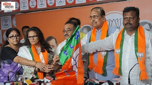 सुष्मिता देव समेत TMC के तीन पूर्व सांसद BJP में शामिल