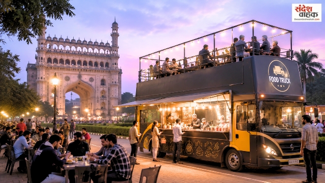 lucknow Double Decker Food Truck