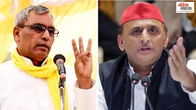 'फोटो के 5 और हाथ मिलाने के 10 हजार लेते है भैया', राजभर ने Akhilesh पर लगाए वसूली के आरोप