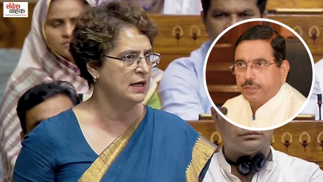एक बयान... और संसद में मचा हंगामा, जानिए प्रियंका गांधी ने प्रह्लाद जोशी को लेकर ऐसा क्या कहा?