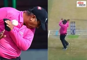 Umpire Dharmesh Bhardwaj