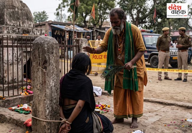 झाड़-फूंक में गई विवाहिता की जान, पति-तांत्रिक सहित तीन गिरफ्तार
