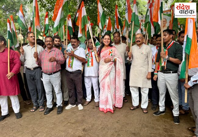 भव्य तिरंगा यात्रा के साथ मनाया गया विभाजन विभीषिका स्मृति दिवस