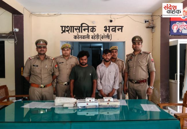 बहेड़ी पुलिस ने दो आरोपियों को दबोचा
