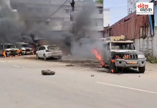पटना में सड़क हादसे के बाद भारी उपद्रव
