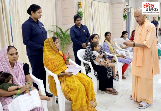 सीएम योगी ने थैलेसीमिया पीड़ित मासूम के इलाज के लिए दिए आर्थिक मदद के निर्देश