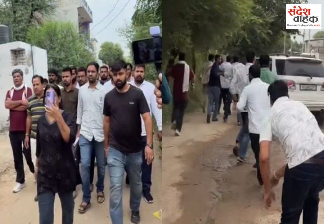 जयपुर में सरकारी स्कूल का जायजा लेने पहुंचे सीजेपी कार्यकर्ताओं और ग्रामीणों में मारपीट