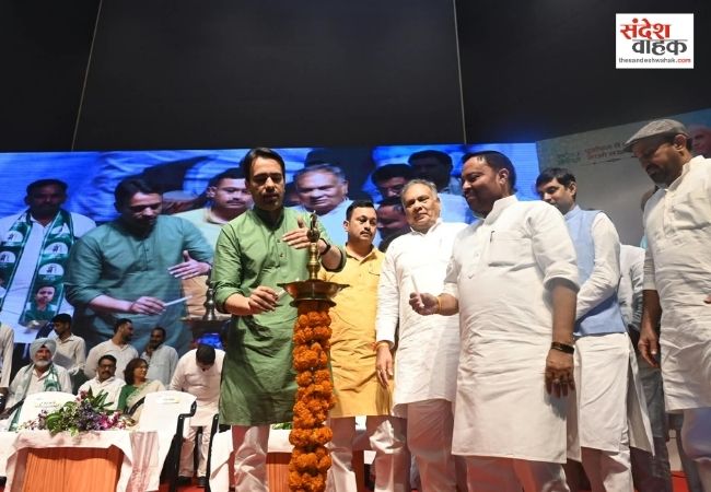 लखनऊ में जयंत चौधरी का भव्य स्वागत