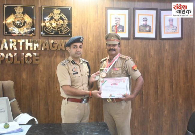 पुलिस प्रतियोगिता में सिद्धार्थनगर के खिलाड़ियों का शानदार प्रदर्शन, 7 पदक जीतकर लौटे