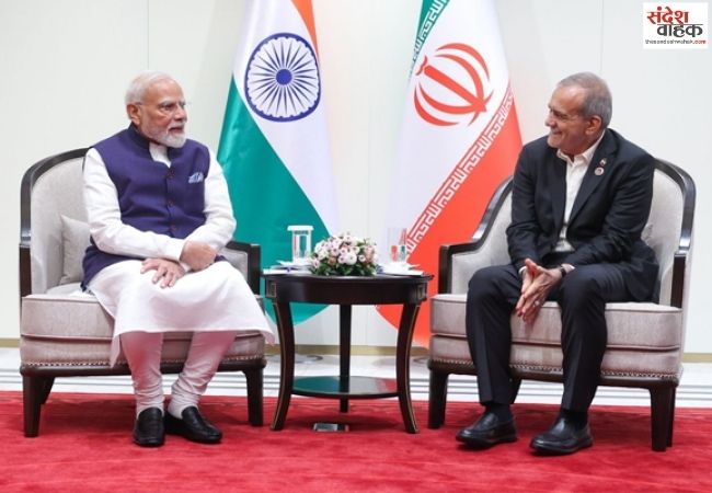 बिश्केक में पीएम मोदी की ईरान और अर्मेनिया के राष्ट्र प्रमुखों से रणनीतिक वार्ता
