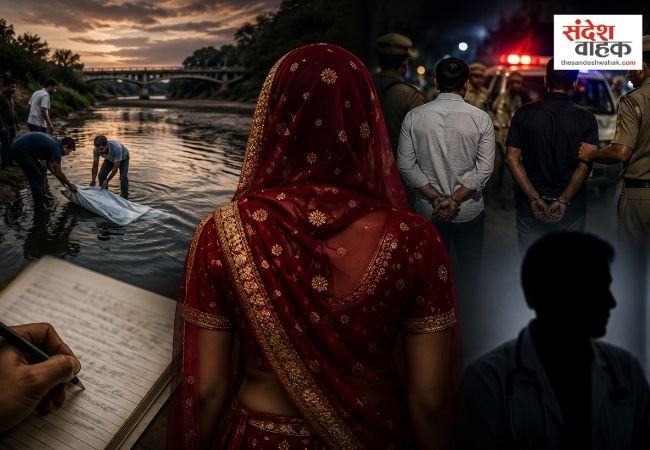 डॉक्टर से अफेयर के शक में बहू की हत्या, नदी में फेंका शव, सीक्रेट लेटर से सुलझी गुत्थी