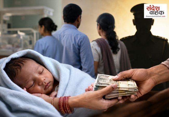 लखनऊ में नवजात की खरीद-फरोख्त का आरोप, मकान के बदले सरकारी कर्मचारी को सौंपा गया बच्चा
