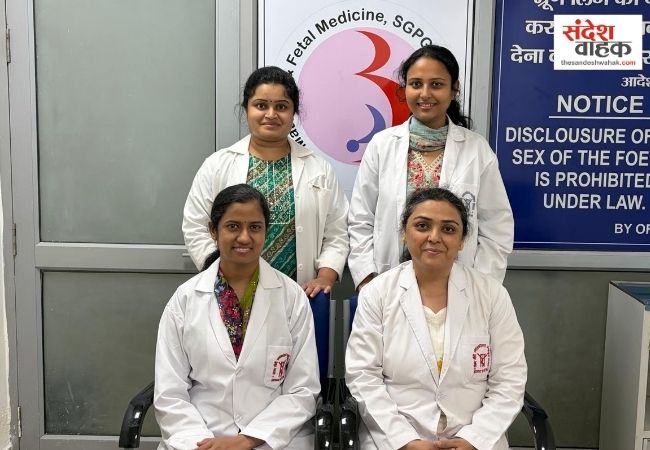 SGPGI ने रचा इतिहास, सिजेरियन के तुरंत बाद डबल हार्ट वाल्व सर्जरी, मां-बेटी दोनों सुरक्षित