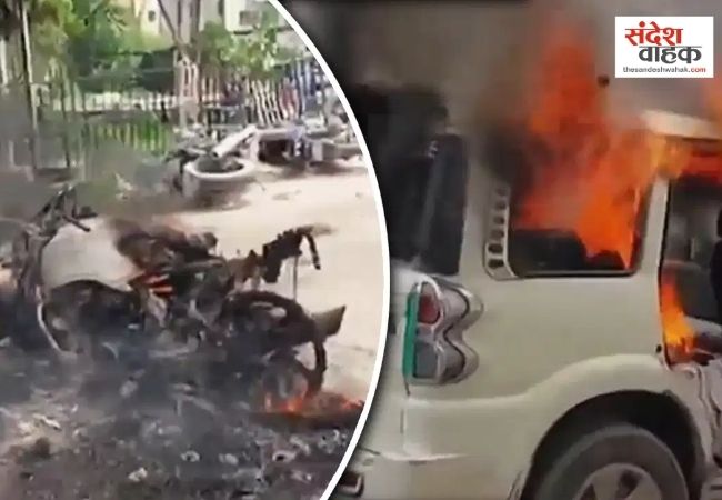 पटना में युवक की मौत पर भड़की भीड़, बस समेत कई वाहन फूंके, पत्रकारों पर भी किया हमला
