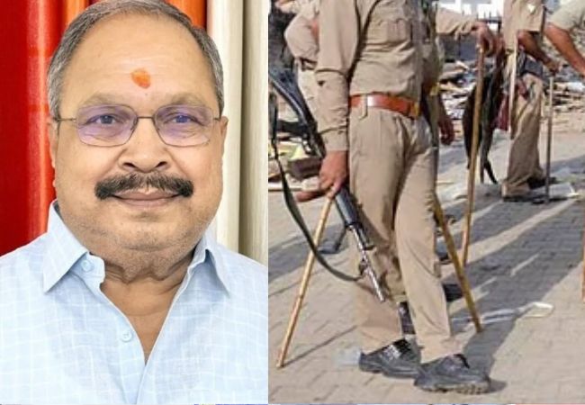 गोंडा में BJP विधायक को 1000 गोली मारने की मिली धमकी, बेटे ने पुलिस को दिया पेनड्राइव