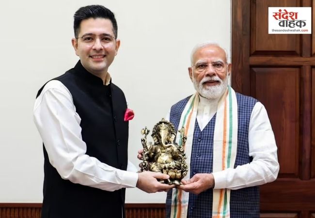 PM मोदी से मिले राघव चड्ढा, बताया ‘यादगार सुबह’, पंजाब चुनाव से पहले बढ़ी हलचल