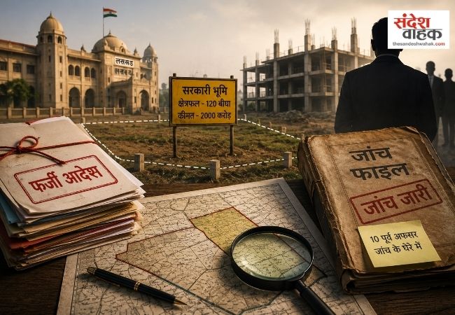 फर्जी आदेश से लखनऊ में 2000 करोड़ की सरकारी जमीन हड़पने की कोशिश, जांच के घेरे में 10 अफसर