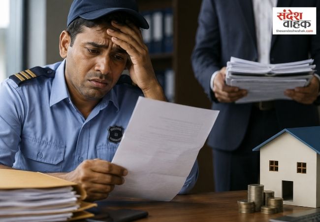 10 हजार की नौकरी करने वाले गार्ड के नाम करोड़ों की फर्म, मिला 3.14 करोड़ का नोटिस
