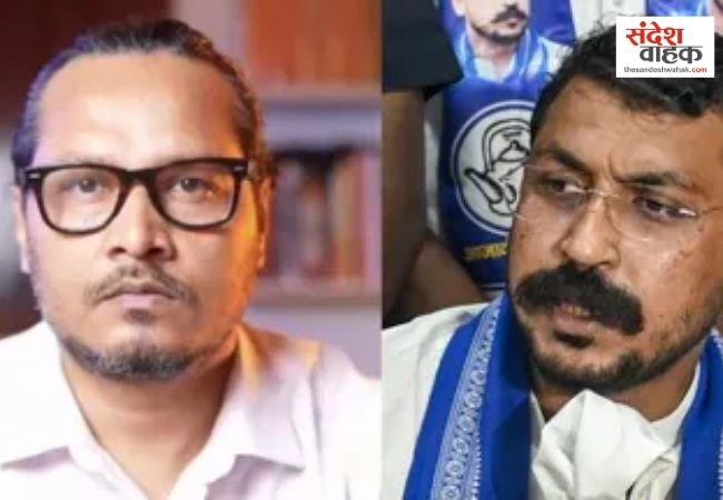 अजीत भारती पर SC/ST एक्ट में FIR, चंद्रशेखर आजाद पर टिप्पणी से बढ़ा विवाद