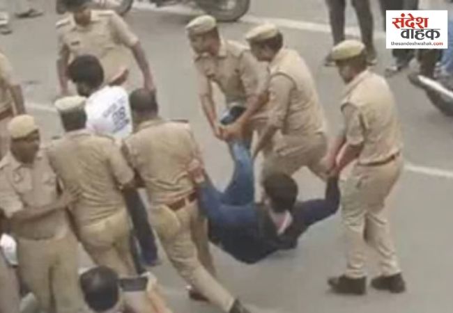 लखनऊ में भैंसों की नीलामी के दौरान पुलिस से धक्का-मुक्की करने वाले सपाइयों पर FIR, 11 नामजद
