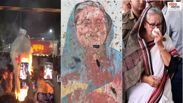 शेख हसीना के भाषण के बाद बांग्लादेश में हंगामा, सरकार भड़की, क्रिकेटर शाकिब के घर पर हमला