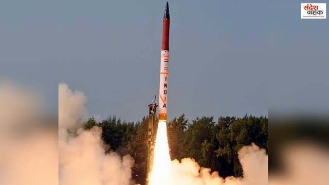 Ballistic Missile Agni 4 Launched