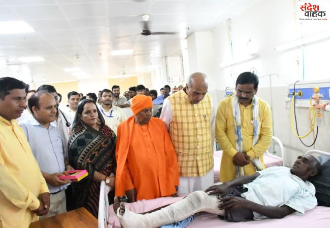 सेवा संकल्प अभियान के तहत मेडिकल कॉलेज में रक्तदान शिविर