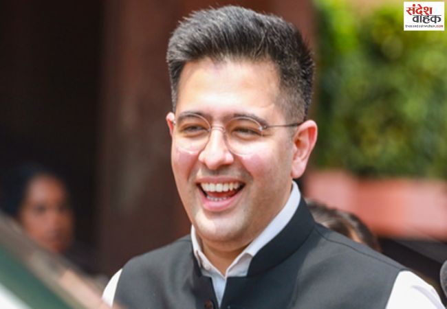 राघव चड्ढा बोले- एक्स-गर्लफ्रेंड जैसी हालत, चिंता है मेरी याद में नस न काट लें