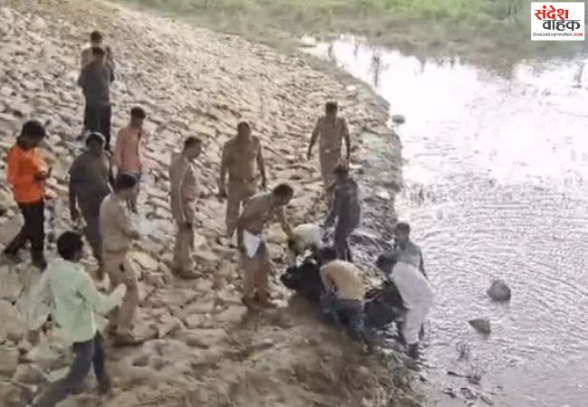 सई नदी में डूबे तीनों युवकों के शव बरामद