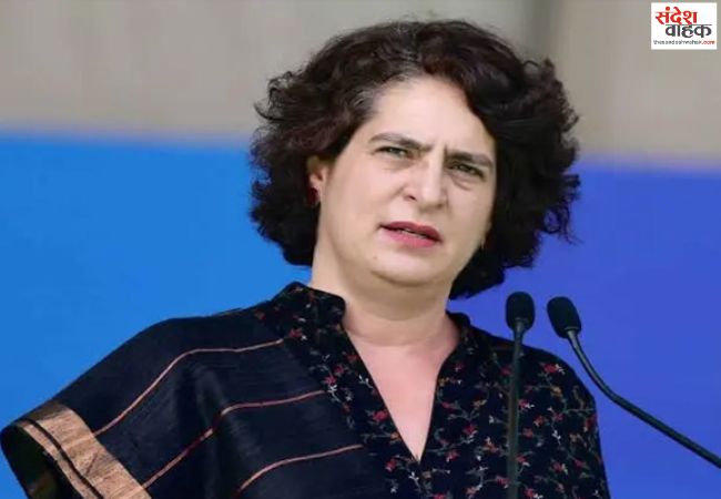 मुख्य चुनाव आयुक्त पर प्रियंका गांधी का हमला