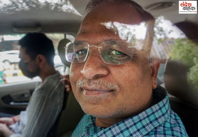 दिल्ली जल बोर्ड टेंडर घोटाला मामले में आप नेता सत्येंद्र जैन को मिली जमानत