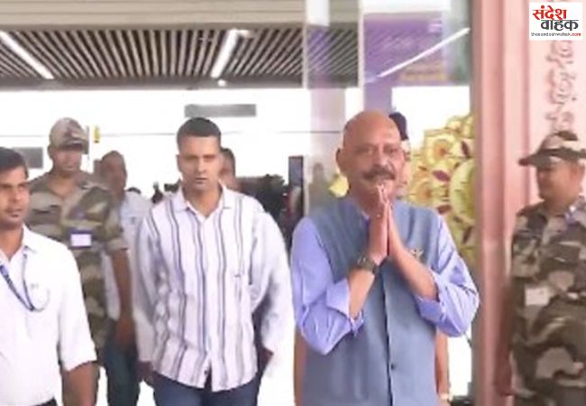 अयोध्या पहुंचे राम मंदिर ट्रस्ट के पहले सीईओ जितेंद्र मिश्रा