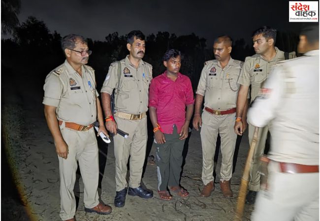 पुलिस मुठभेड़ में छिनैती की वारदात को अंजाम देने वाले 2 बदमाश गिरफ्तार
