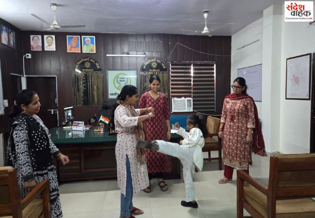 छात्रा शिखा गंगवार ने ताइक्वांडो में जीता राष्ट्रीय कांस्य पदक