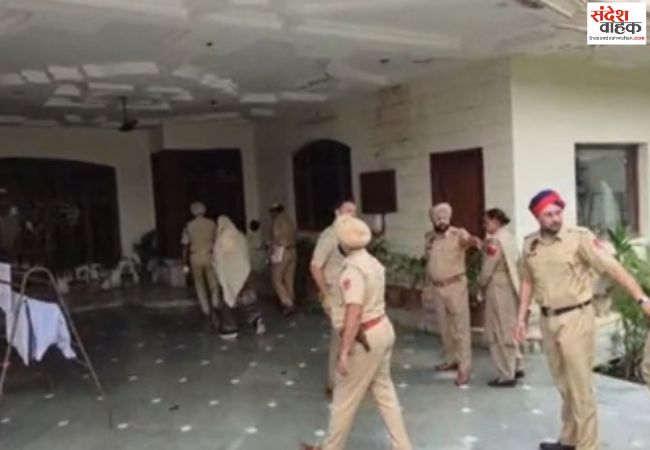 एसजीपीसी सदस्य अमरजीत सिंह चावला के लुधियाना स्थित आवास पर पुलिस का छापा