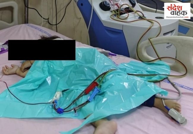 3 साल के बच्चे का कोलेस्ट्रॉल पहुंचा 854, लखनऊ PGI में प्लाज्मा एक्सचेंज से बची जान