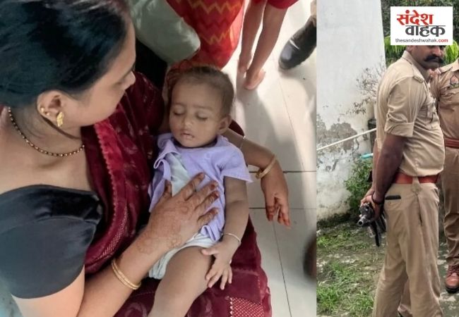 गोरखपुर में बदमाशों ने 9 माह की बच्ची की गर्दन पर चाकू रखकर मां से उतरवाए जेवर, मचा हड़कंप