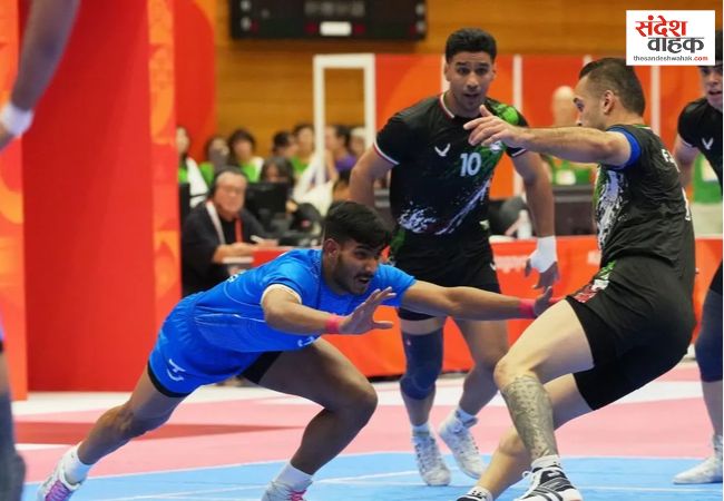 Asian Games 2026: भारत ने कबड्डी में जीता गोल्ड, फाइनल में ईरान को 40-34 से हराया